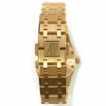 Audemars Piguet Royal Oak 33mm Rose Gold with Silver Dial Lady Watch Replica