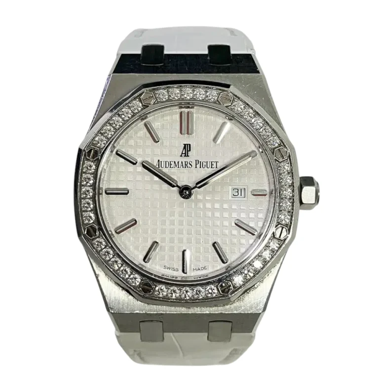 Audemars Piguet Royal Oak 33mm Stainless Steel with Silver Dial Lady Watch Replica