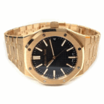 Audemars Piguet Royal Oak 41mm Rose Gold with Black Dial Replica