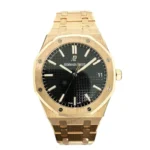 Audemars Piguet Royal Oak 41mm Rose Gold with Black Dial Replica