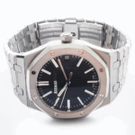 Audemars Piguet Royal Oak 41mm Stainless Steel with Black Dial Replica