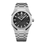 Audemars Piguet Royal Oak 41mm Stainless Steel with Black Dial Replica