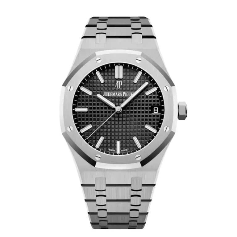 Audemars Piguet Royal Oak 41mm Stainless Steel with Black Dial Replica