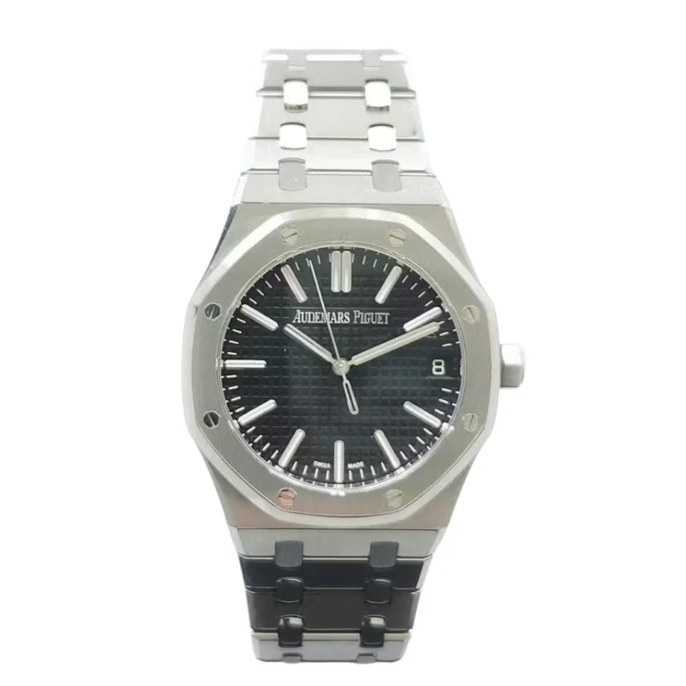 Audemars Piguet Royal Oak 41mm Stainless Steel with Black Dial Replica