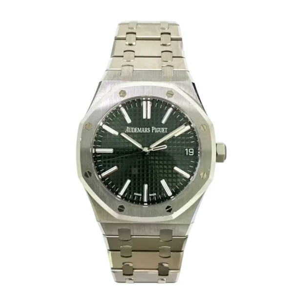 Audemars Piguet Royal Oak 41mm Stainless Steel with Green Dial Replica