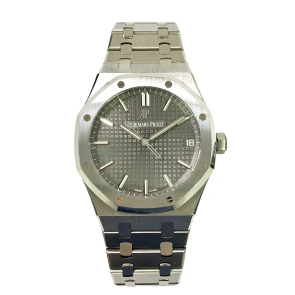 Audemars Piguet Royal Oak Automatic 41mm Stainless Steel Watch Grey Dial Replica