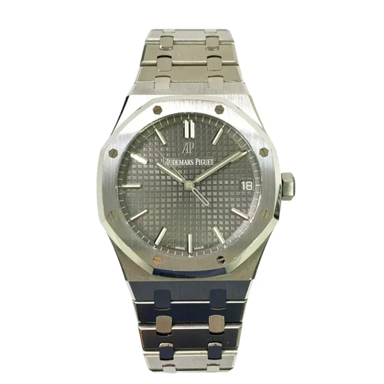 Audemars Piguet Royal Oak Automatic 41mm Stainless Steel Watch Grey Dial Replica