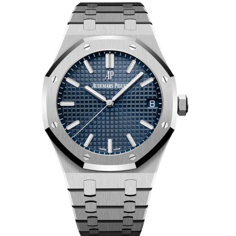 Audemars Piguet Royal Oak Automatic Blue Dial Stainless Steel Men’s Watch Replica