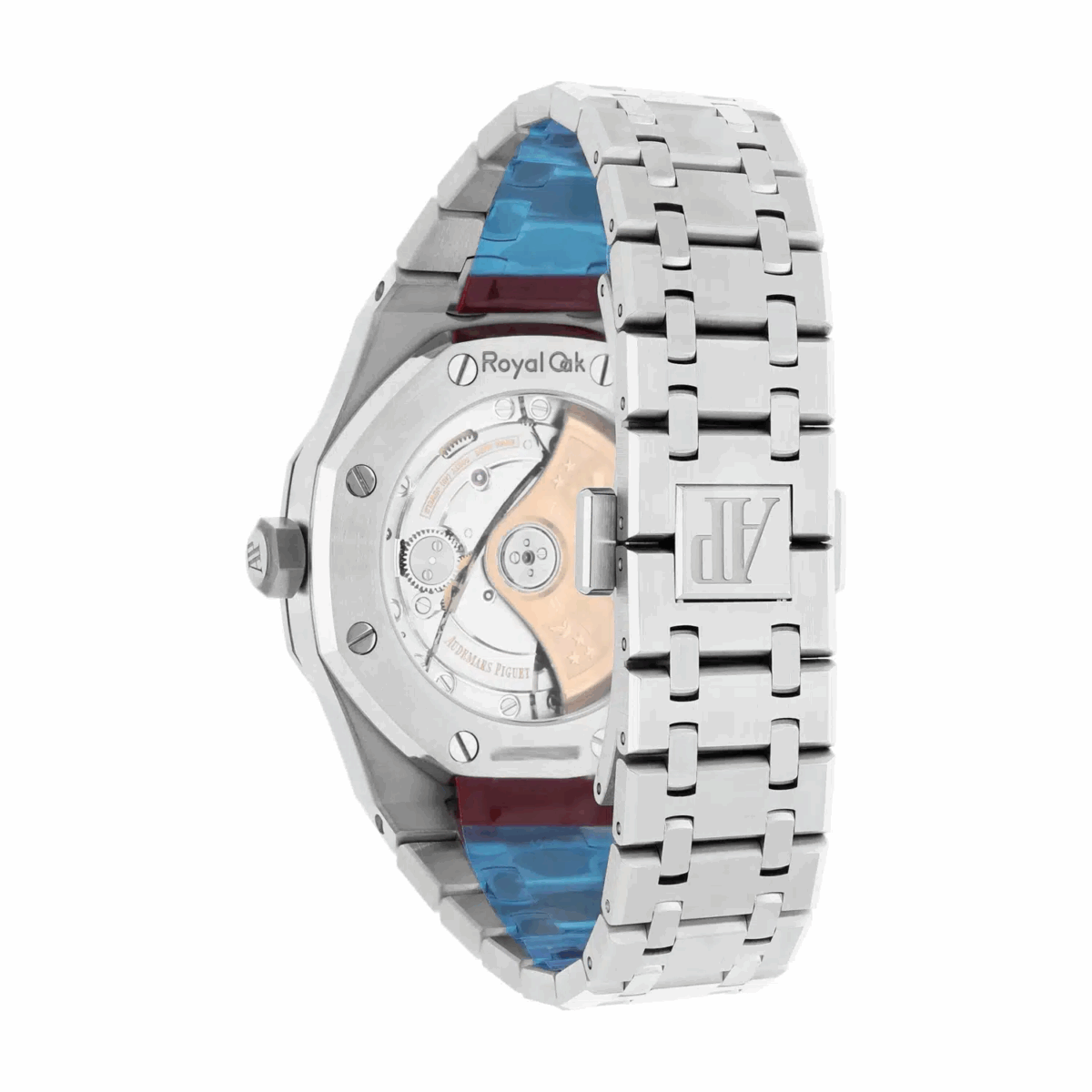 Audemars Piguet Royal Oak Automatic Factory Diamond Bezel Blue Dial 37mm Watch Replica
