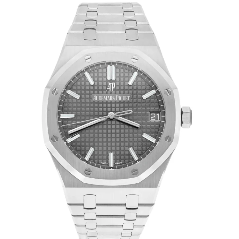 Audemars Piguet Royal Oak Automatic Grey Dial Stainless Steel Men’s Watch Replica