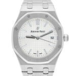 Audemars Piguet Royal Oak Automatic Silver Dial Stainless Steel 34mm Watch Complete Replica