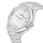 Audemars Piguet Royal Oak Automatic Silver Dial Stainless Steel 34mm Watch Complete Replica