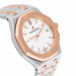 Audemars Piguet Royal Oak Automatic Silver Dial Stainless Steel and 18kt Rose Gold Watch Replica