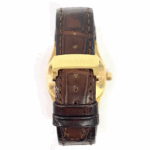Audemars Piguet Royal Oak Black Dial 39mm Rose Gold With Brown Leather Watch Replica