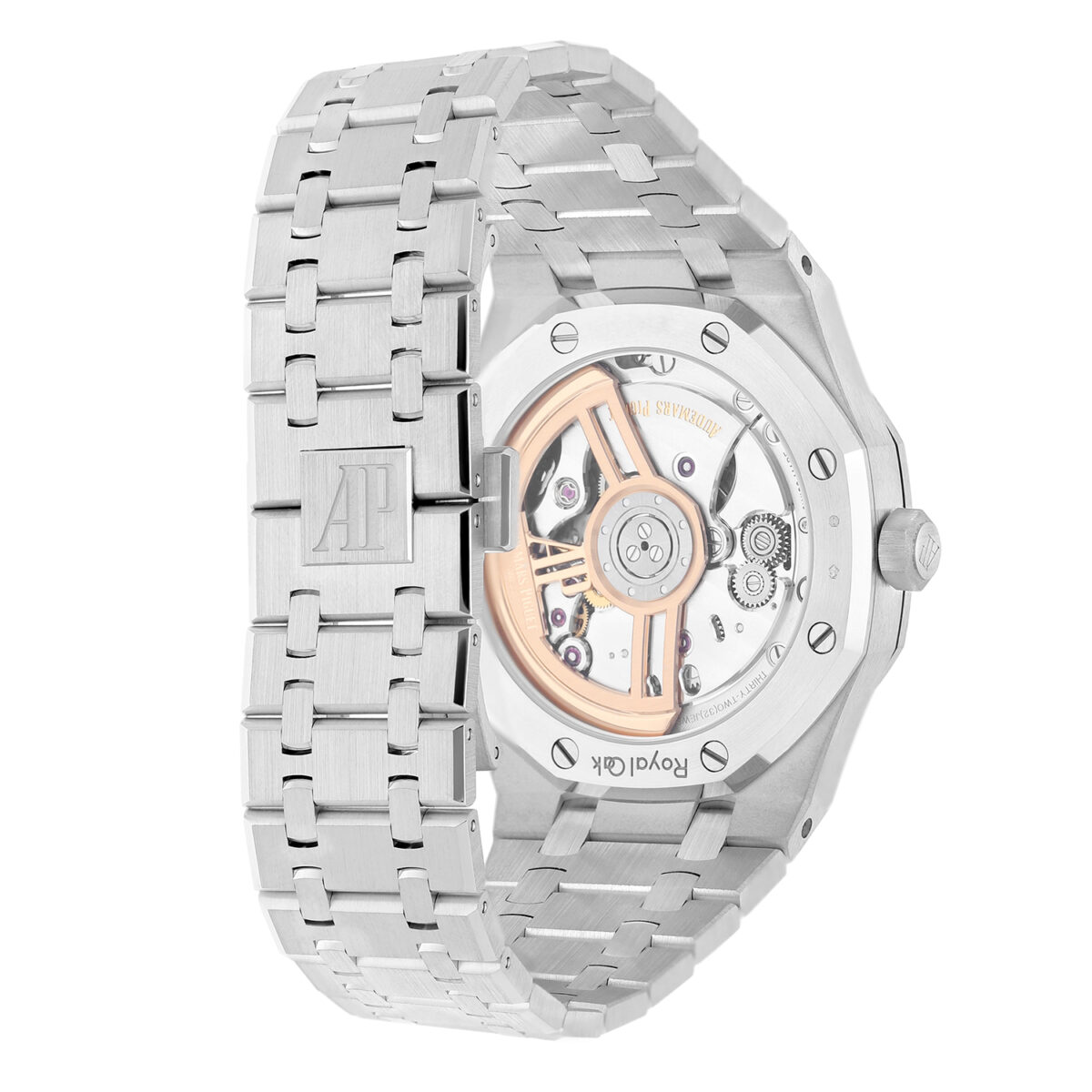 Audemars Piguet Royal Oak Blue Index Dial White Gold Replica