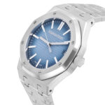 Audemars Piguet Royal Oak Blue Index Dial White Gold Replica