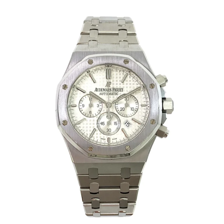 Audemars Piguet Royal Oak Chrono 41mmStainless Steel Watch Silver Dial Replica