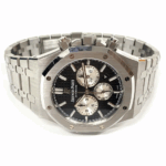 Audemars Piguet Royal Oak Chrono Black Dial Stainless Steel Replica