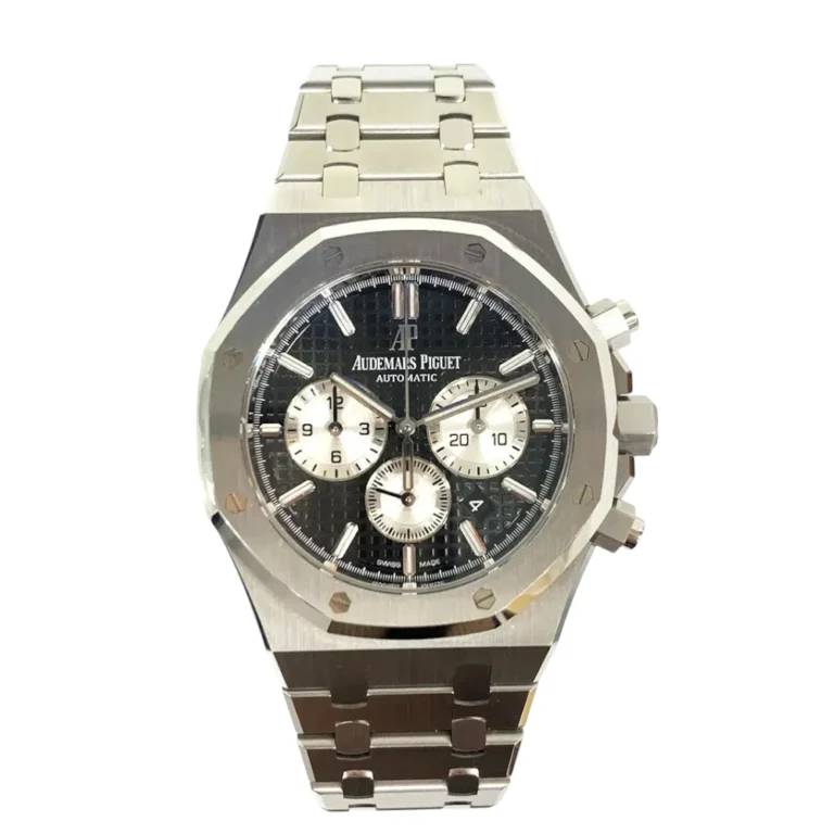 Audemars Piguet Royal Oak Chrono Black Dial Stainless Steel Replica