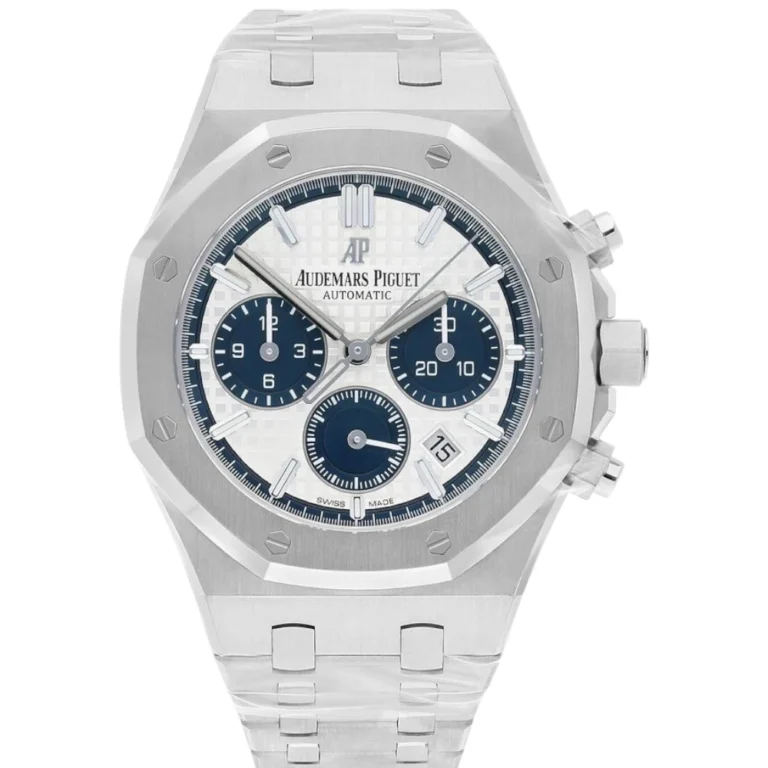 Audemars Piguet Royal Oak Chronograph 38 Steel Silver Dial Replica