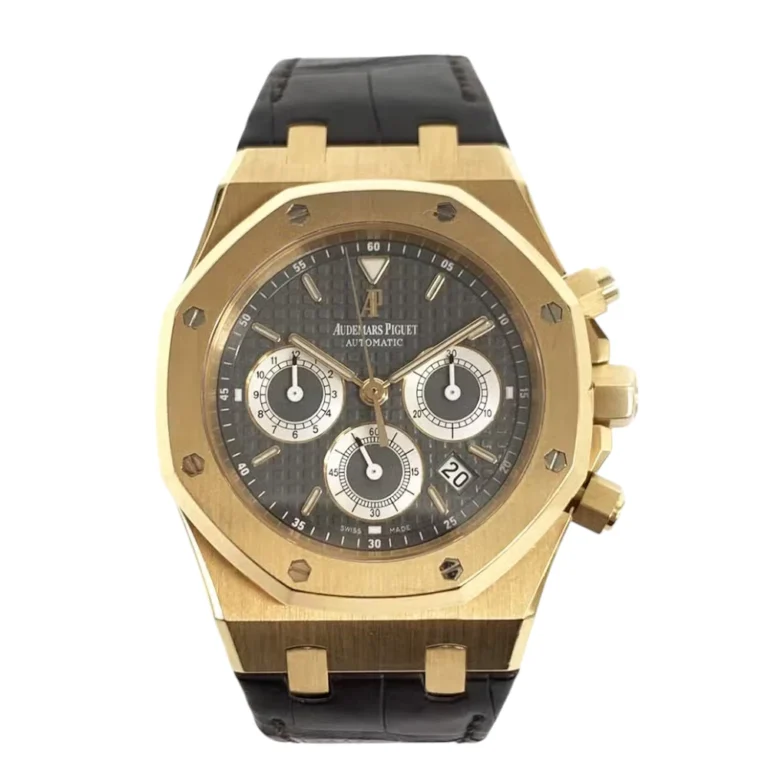 Audemars Piguet Royal Oak Chronograph 39mm Rose Gold with Grey Dial Replica