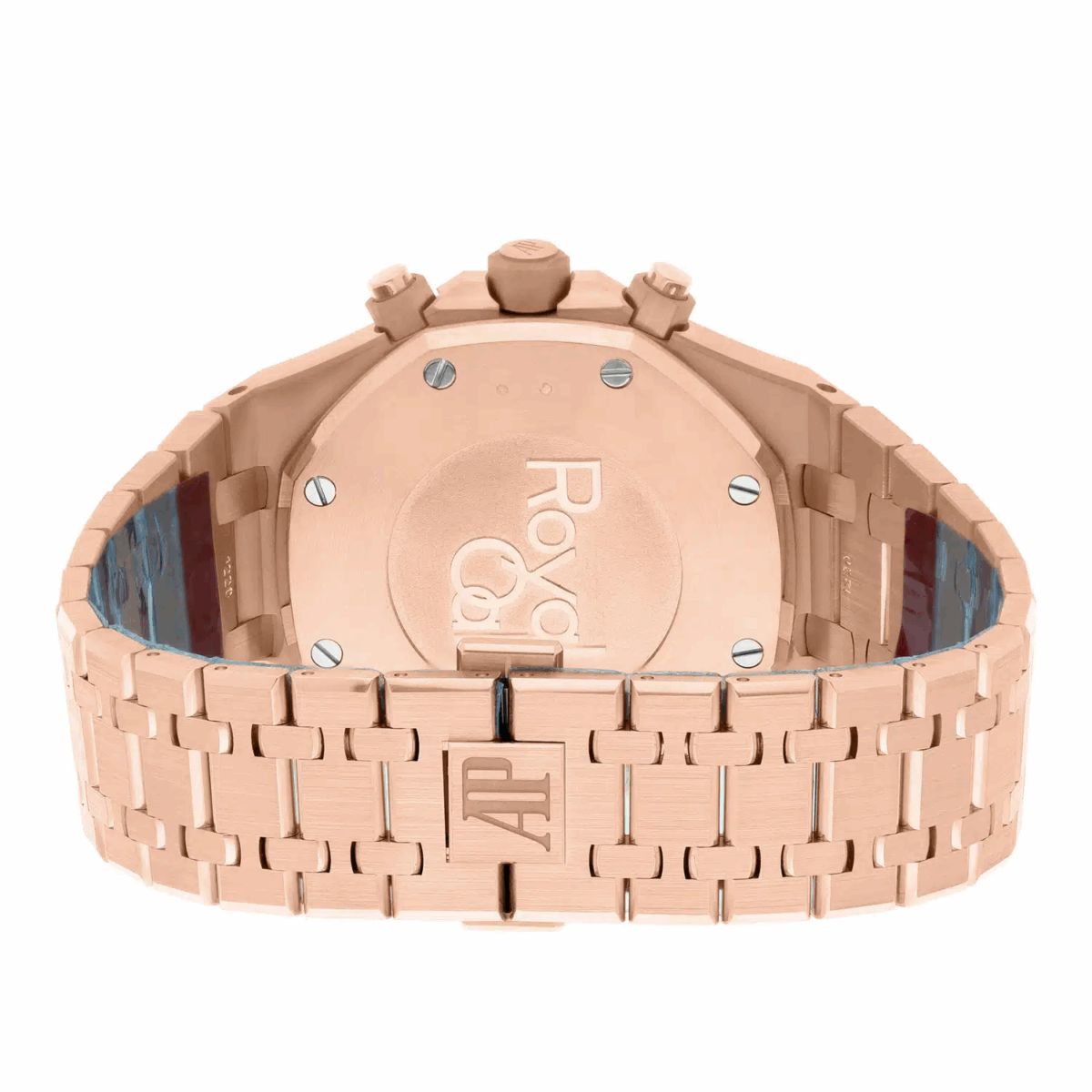 Audemars Piguet Royal Oak Chronograph Blue Rose Gold Watch Replica