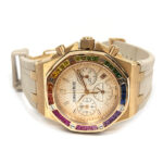Audemars Piguet Royal Oak Chronograph Rose Gold With Biege Rubber Replica