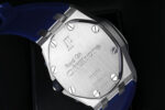 Audemars Piguet Royal Oak Chronograph Stainless Steel Watch Blue Rubber Strap Replica