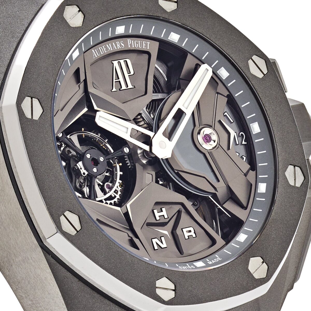 Audemars Piguet Royal Oak Tourbillon Concept Flying GMT Titanium Limited Edition of 30 Replica