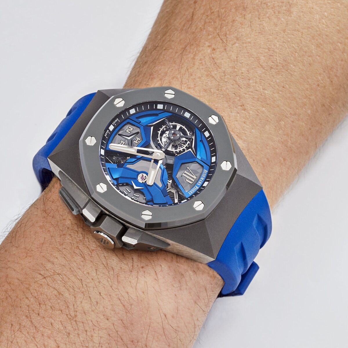 Audemars Piguet Royal Oak Tourbillon Concept Flying GMT Titanium Replica