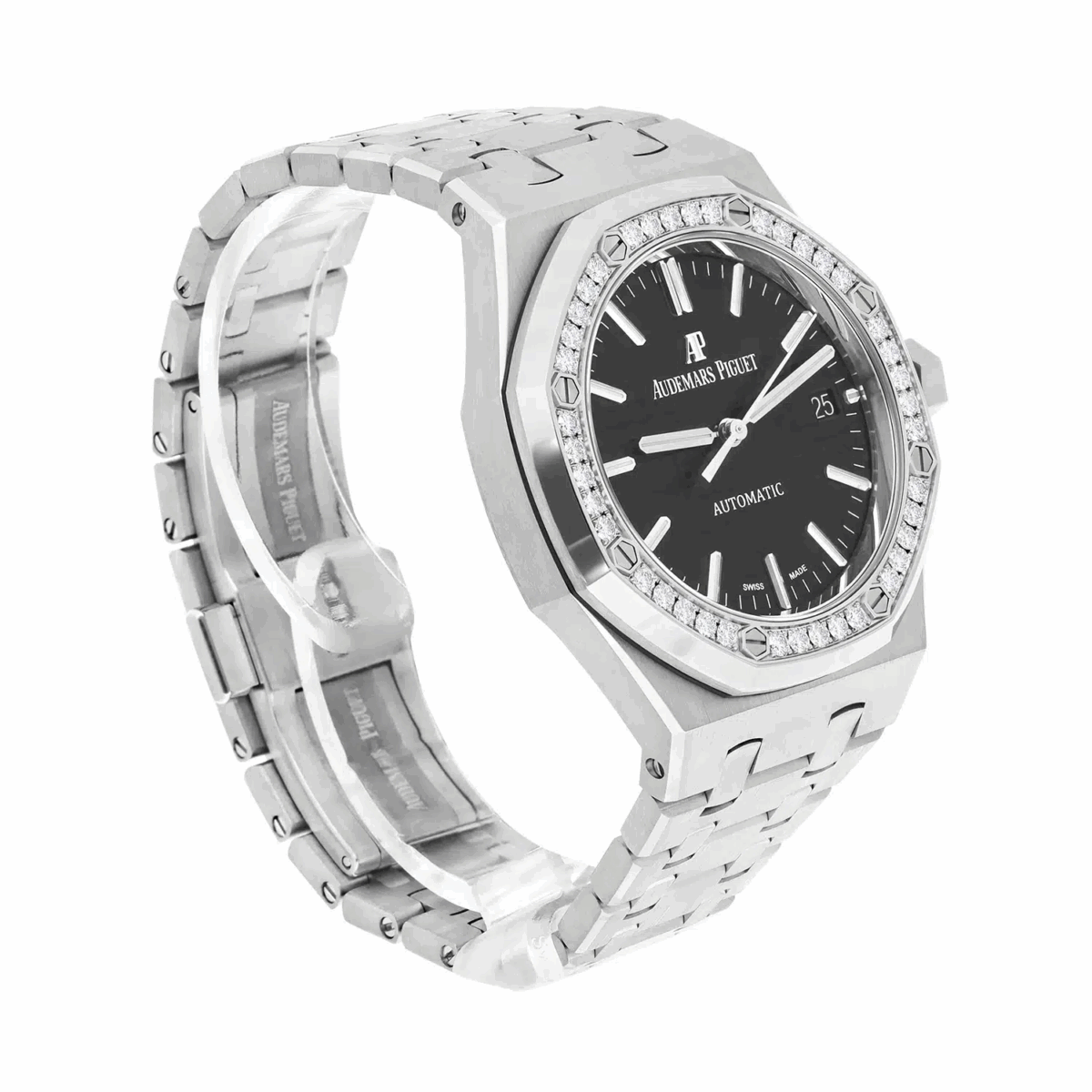 Audemars Piguet Royal Oak Ladies 37 Automatic Diamond Bezel Replica