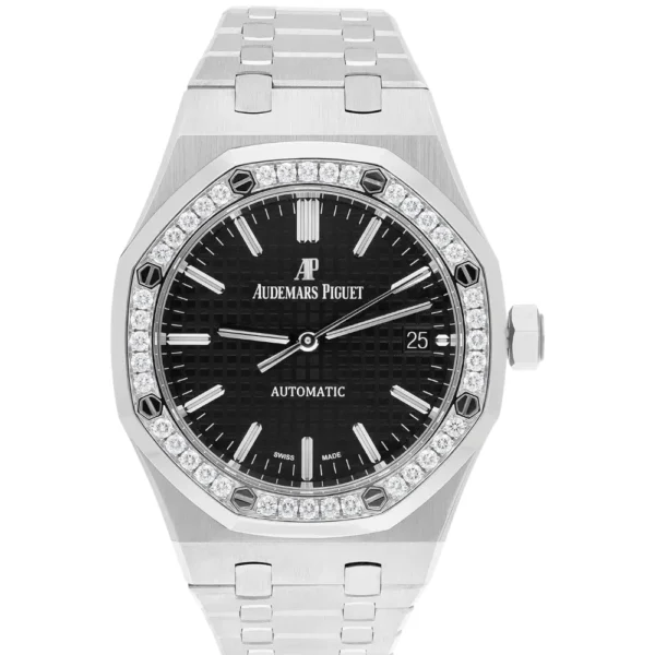 Audemars Piguet Royal Oak Ladies 37 Automatic Diamond Bezel Replica