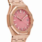 Audemars Piguet Royal Oak Ladies Rose Gold Pink Dial Replica