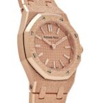 Audemars Piguet Royal Oak Mini Frosted Rose Gold Quartz Replica