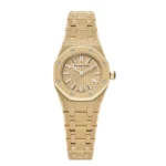 Audemars Piguet Royal Oak Mini Frosted Yellow Gold Quartz Replica