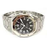 Audemars Piguet Royal Oak Nick Faldo 36mm Stainless Steel Watch Black Dial Replica