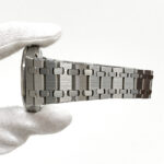 Audemars Piguet Royal Oak Nick Faldo 36mm Stainless Steel Watch Black Dial Replica