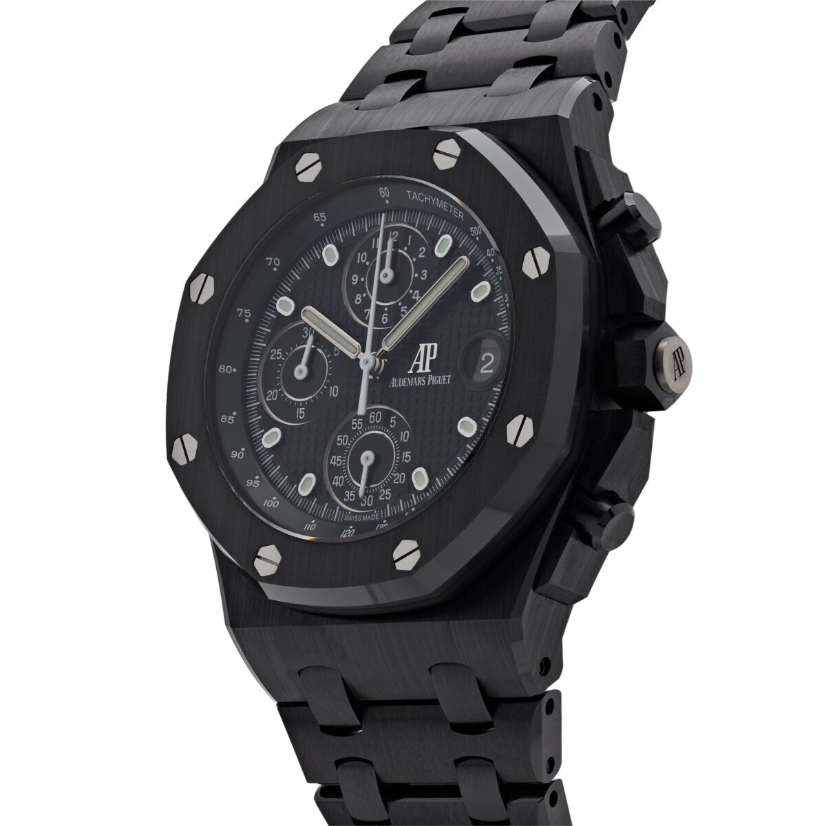Audemars Piguet Royal Oak Offshore Black Ceramic Black Dial Replica