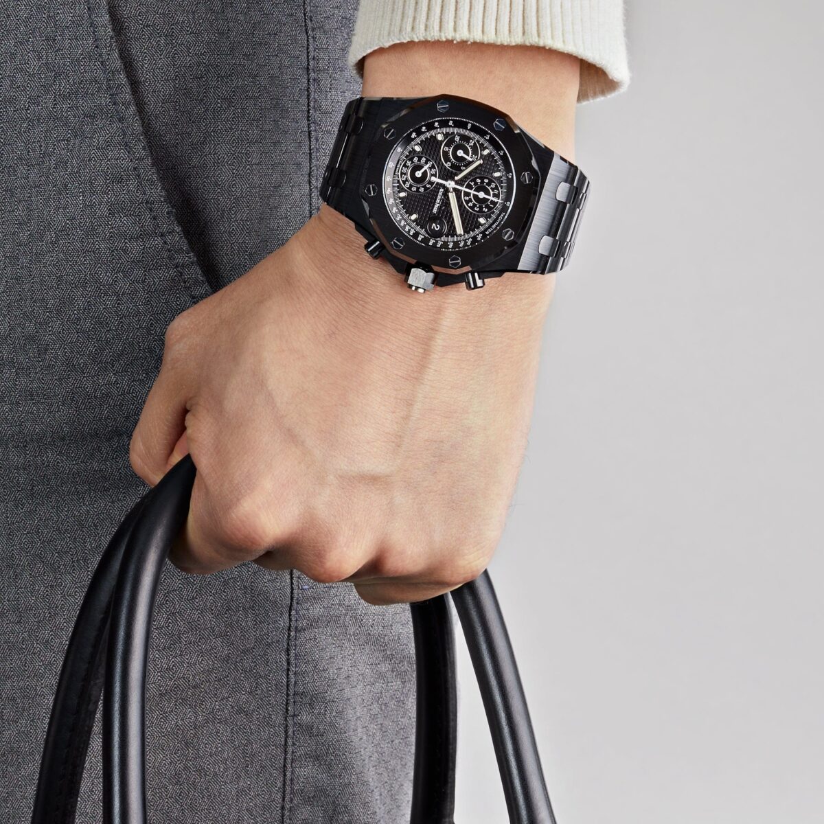 Audemars Piguet Royal Oak Offshore Black Ceramic Black Dial Replica
