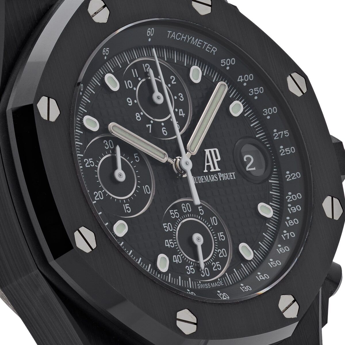 Audemars Piguet Royal Oak Offshore Black Ceramic Black Dial Replica
