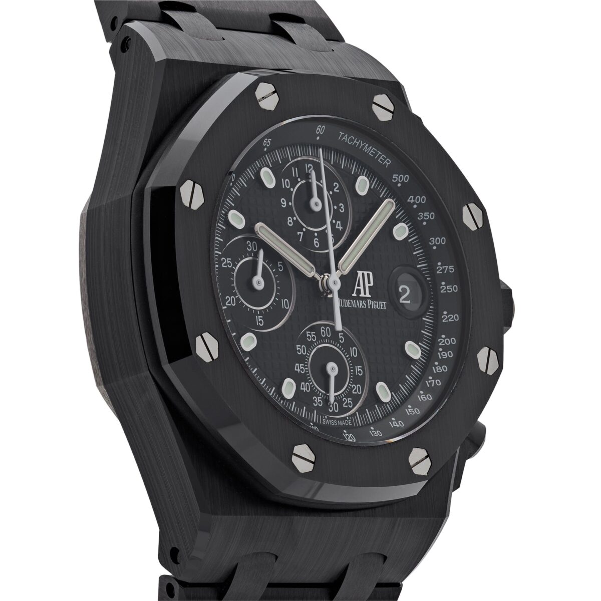 Audemars Piguet Royal Oak Offshore Black Ceramic Black Dial Replica