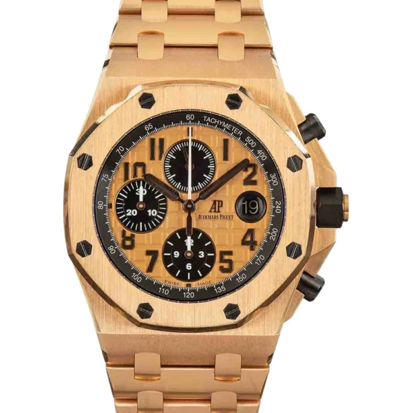 Audemars Piguet Royal Oak Offshore Chronograph 18k Rose Gold Replica