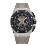 Audemars Piguet Royal Oak Offshore Chronograph 43mm Stainlesss Steel with Light Brown Dial Replica