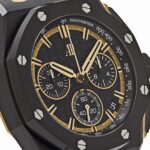 Audemars Piguet Royal Oak Offshore Chronograph Black Ceramic Yellow Gold Black Dial Replica