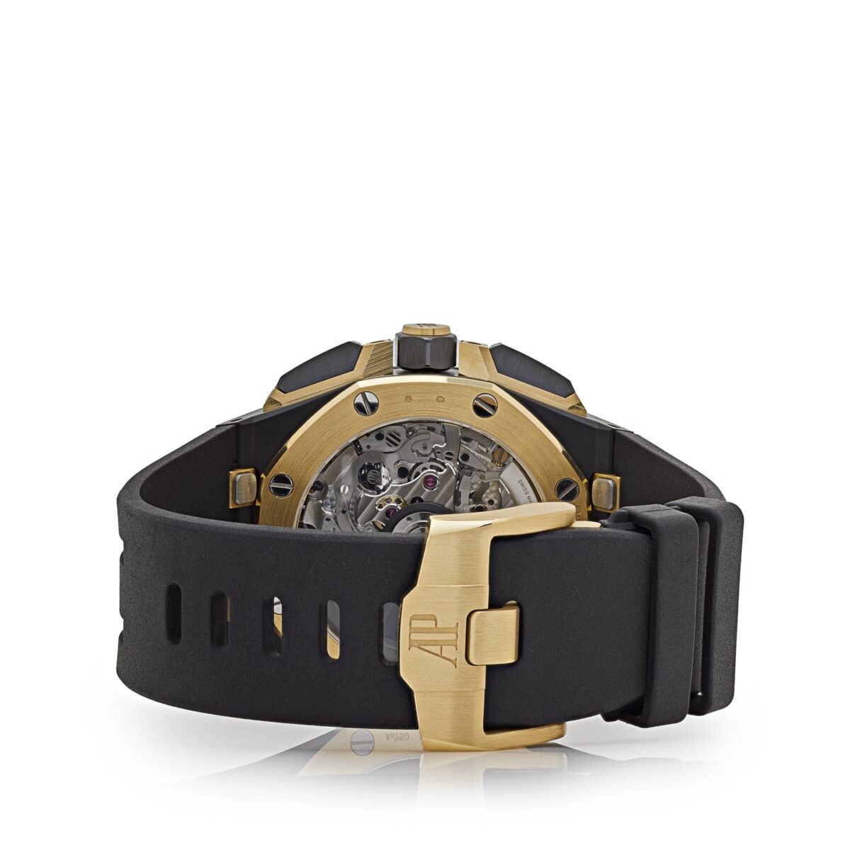 Audemars Piguet Royal Oak Offshore Chronograph Black Ceramic Yellow Gold Black Dial Replica