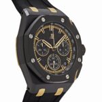 Audemars Piguet Royal Oak Offshore Chronograph Black Ceramic Yellow Gold Black Dial Replica