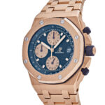 Audemars Piguet Royal Oak Offshore Chronograph Brick Rose Gold Blue Dial Replica