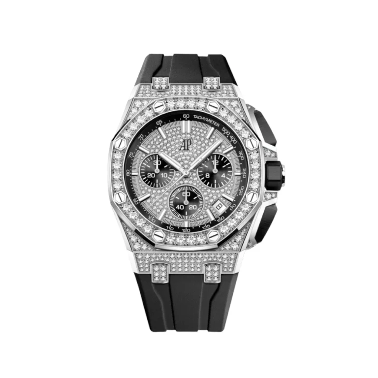 Audemars Piguet Royal Oak Offshore Chronograph Diamond Case And Bezel Replica