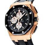 Audemars Piguet Royal Oak Offshore Chronograph Rose Gold Black Dial Replica