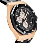 Audemars Piguet Royal Oak Offshore Chronograph Rose Gold Black Dial Replica
